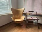 Magnifieke Eggchair van Fritz Hansen, Ophalen, Gebruikt, Leer, 75 tot 100 cm