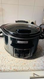T.K. CrockPot Slow Cooker 4,7L programmeerbaar, €50., Ophalen of Verzenden, Zo goed als nieuw