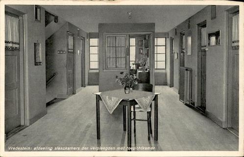 Hillegersberg VillaVredestein Slaapkamers verpleegden st1936, Verzamelen, Ansichtkaarten | Nederland, Gelopen, Zuid-Holland, Voor 1920