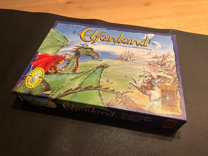 999 Games - Elfenland, Hobby en Vrije tijd, Gezelschapsspellen | Bordspellen, Zo goed als nieuw, Een of twee spelers, Drie of vier spelers