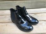 GRACELAND zwarte lak laarsjes/chelsea boots maat 38, Zwart, Lage of Enkellaarzen, Ophalen of Verzenden, Zo goed als nieuw