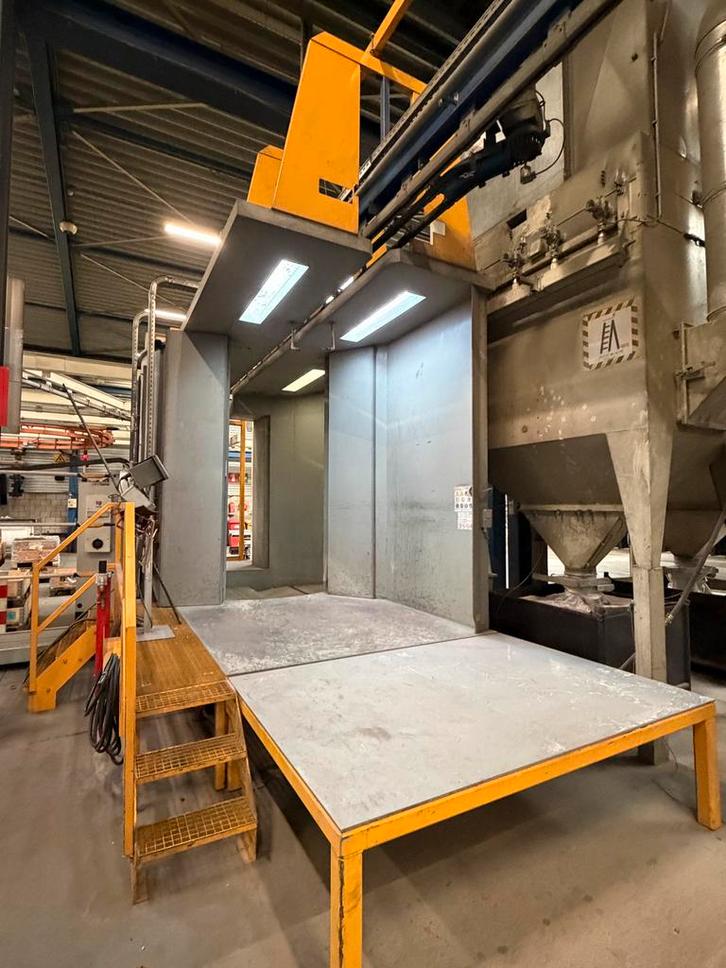 Gema Magic Cylinder Poedercoat Cabine met afzuiging, Doe-het-zelf en Verbouw, Schildersmaterialen, Ophalen