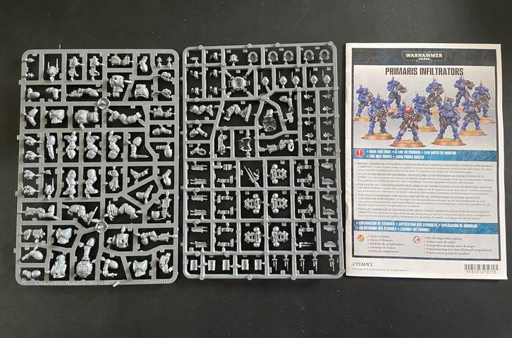 WH40k: 5 Space Marine Infiltrators/Incursors, nieuw op sprue, Hobby en Vrije tijd, Wargaming, Nieuw, Warhammer 40000, Figuurtje(s)