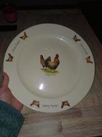 Groot bord van Chicken festival - Jet ter Steege +/- 32 cm, Ophalen, Zo goed als nieuw, Bord(en), Overige stijlen