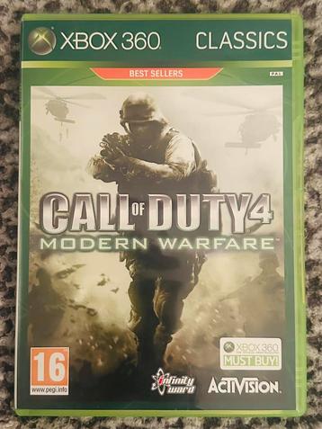 Call of Duty 4: Modern Warfare – Xbox 360 –Weinig gebruikt– beschikbaar voor biedingen