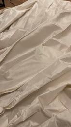 Hema Luxe Satijnen Gordijnen, 100 tot 150 cm, 200 cm of meer, Wit, Ophalen of Verzenden