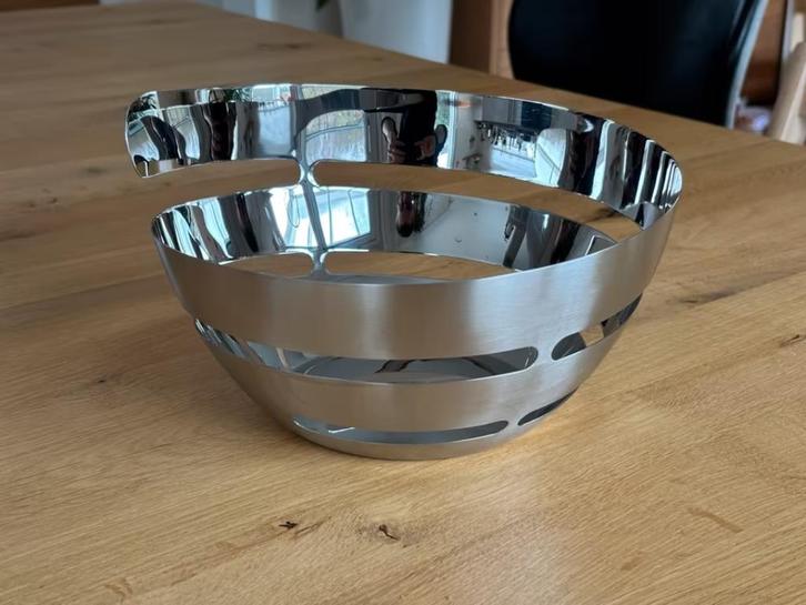 Auerhahn Peel design fruitschaal, Huis en Inrichting, Woonaccessoires | Schalen en Manden, Zo goed als nieuw, Schaal, Rond, Overige materialen