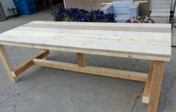 Douglas / steigerhout balken planken sloopbalken tuin tafel beschikbaar voor biedingen