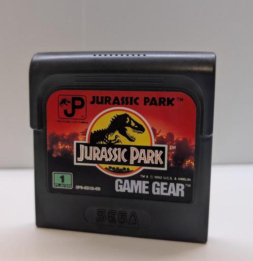 Jurassic Park - Sega Game Gear, Spelcomputers en Games, Games | Sega, Gebruikt, Game Gear, Avontuur en Actie, 1 speler, Ophalen of Verzenden