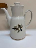 Vintage koffiekan theekan vogeltjes porselein, Ophalen of Verzenden