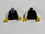 Partij Lego 2x nieuwe romp met zwart vest met stropdas