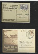 Duitsland Reich 4 Postkarten w.o maakwerk, Postzegels en Munten, Verzenden, Duitse Keizerrijk