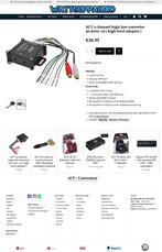 ACV 2 channel high-low converter 30.5000-22 / Adapter, Info@optimount.nl, Nieuw, Ophalen of Verzenden, Anholtseweg 48A 7091 HB DINXPERLO