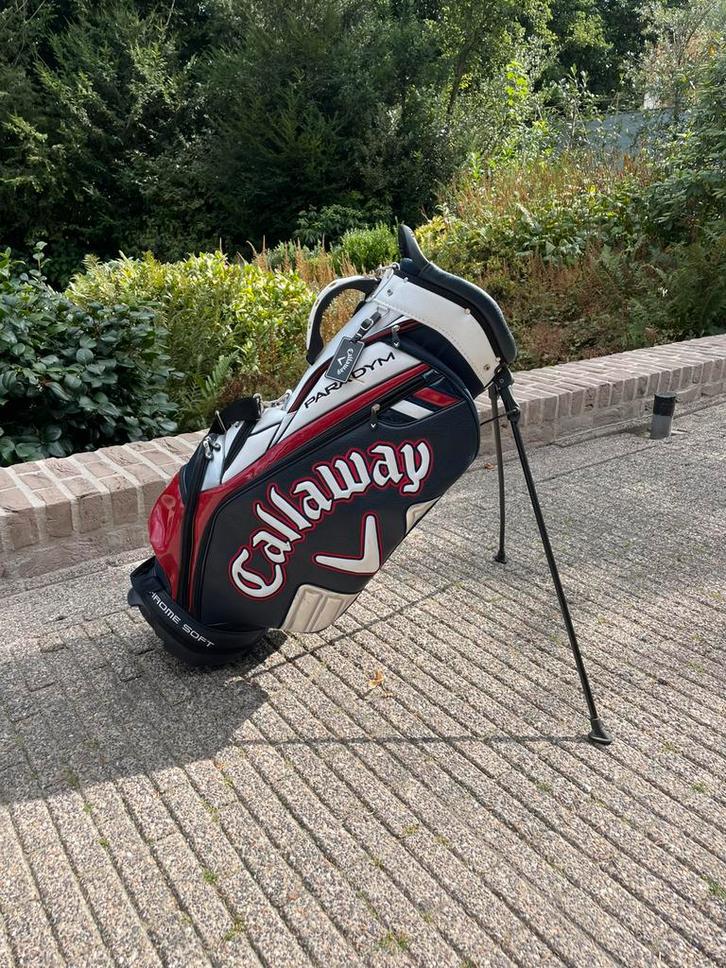 Callaway paradym stand bag golftas, Sport en Fitness, Golf, Zo goed als nieuw, Tas, Callaway, Verzenden