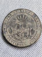 Spanje 2 1/2 Centimos de Escudos 1867om Isabella II, Verzenden, Overige landen, Losse munt
