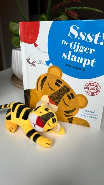 Britta Teckentrup - Ssst! De tijger slaapt beschikbaar voor biedingen