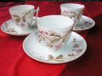 SERVIES 3 KEER KOP EN SCHOTEL HEEL BIJZONDER ZIE OORTJES, Antiek en Kunst, Antiek | Servies los, Ophalen