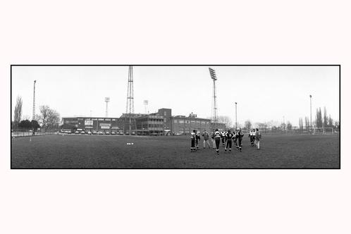 Org z/w foto 20x30 cm van Ajax training / De Meer 16-12-1988, Verzamelen, Sportartikelen en Voetbal, Nieuw, Poster, Plaatje of Sticker