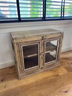 Vintage kastje, Huis en Inrichting, Kasten | Dressoirs, Ophalen, Gebruikt, Met klep(pen), 50 tot 100 cm