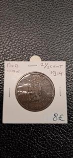Nederlands indië 2½ cent 1914, Ophalen of Verzenden, Zuidoost-Azië