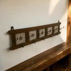 Antieke Jugendstil Kapstok met 11 Haken, Ophalen