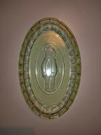 Zeldzame Leerdam Rupert Beer Puddingvorm Uraniumglas, Ophalen of Verzenden