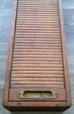 Om 1900 KLEIN Rolkastje Rolluik Kast Rariteiten Opbergkastje, Antiek en Kunst, Ophalen of Verzenden