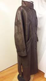 leren jas dames met echt bont, Kleding | Dames, Ophalen of Verzenden, Zo goed als nieuw, Maat 42/44 (L), Bruin