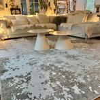 Taupe melange - luxe xxl vloerkleed - fotoshoot, Ophalen, Crème, 200 cm of meer, Zo goed als nieuw