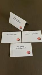 Visitekaartjes  Heineken 12 stuks, Verzamelen, Biermerken, Ophalen of Verzenden, Nieuw, Overige typen, Heineken