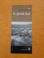 oude folder met plattegrond De Groote Peel, jaren 60?, Staatsbosbeheer, Ophalen of Verzenden, 1800 tot 2000, Nederland
