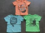 3 Jongens T-shirts maat 116, Ophalen of Verzenden, Zo goed als nieuw, Jongen, Shirt of Longsleeve