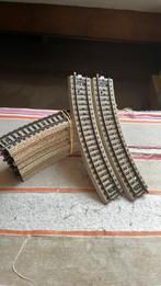 Te koop 12 gebogen rails van marklin 5100, Ophalen of Verzenden, Gebruikt