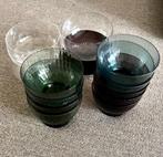 Vintage glazen kommen en schaaltjes, Antiek en Kunst, Ophalen of Verzenden