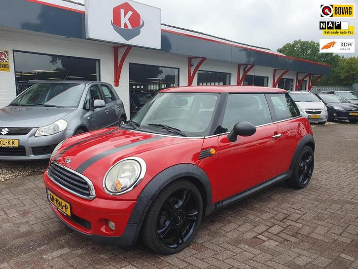 Mini Mini 1.4 One Pepper AIRCO BJ 2009 NIEUWE APK!, Auto's, Mini, Bedrijf, Te koop, One, ABS, Airbags, Airconditioning, Boordcomputer
