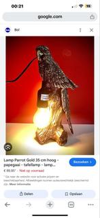 Papegaai Lamp - Vogel Lamp, Huis en Inrichting, Lampen | Tafellampen, Ophalen, Gebruikt, Kunststof, Minder dan 50 cm