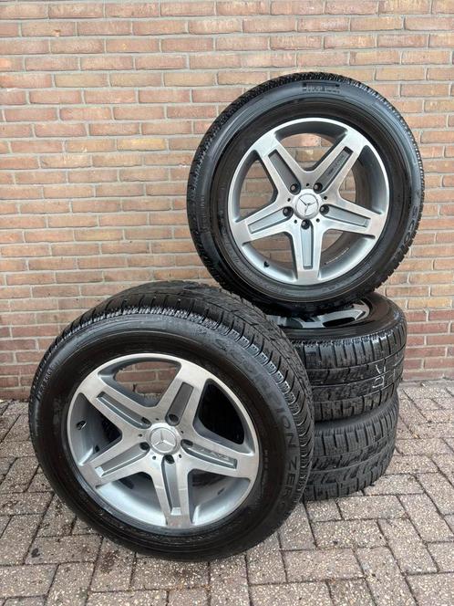 Mercedes G55 G 55 AMG velgen met Pirelli banden W463 19 inch, Auto-onderdelen, Banden en Velgen, Banden en Velgen, Zomerbanden