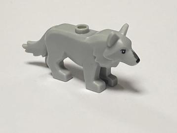 Lego nieuwe lichtgrijze wolf  beschikbaar voor biedingen