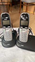 Fysic dect telefoons, Ophalen of Verzenden, Zo goed als nieuw, 2 handsets
