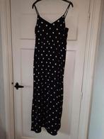 nieuwe zwarte jurk met witte stippen h&m maat 42, Kleding | Dames, Nieuw, Maat 42/44 (L), Ophalen of Verzenden, Onder de knie