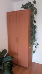 Ikea Brimnes Kledingkast - Terracotta Geverfd, Huis en Inrichting, Kasten | Kledingkasten, Ophalen, Overige materialen, Gebruikt