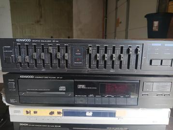 Kenwood equalizer & kenwood CD speler beschikbaar voor biedingen