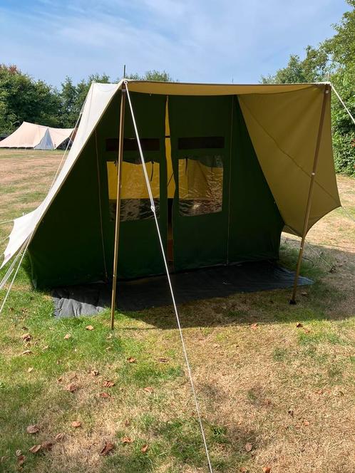 De Waard Papegaaiduiker, (linde)groen, Caravans en Kamperen, Tenten, tot en met 2, Gebruikt, Ophalen of Verzenden