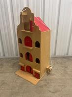Houten Poppenhuis Pakhuis Vintage, Ophalen, Gebruikt, Poppenhuis