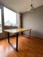 Bureau 90x130cm - Perfect voor thuiswerk!, Ophalen, Gebruikt, 100 tot 150 cm, Tot twee personen