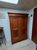 Antieke mahonie biedemeier kast, Ophalen of Verzenden