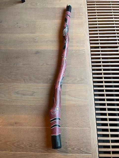 Didgeridoo, Muziek en Instrumenten, Blaasinstrumenten | Didgeridoos, Gebruikt, Ophalen