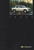 Brochure Chevrolet Tahoe 2004, Ophalen of Verzenden, Gelezen, Chevrolet