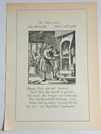 Jan Luyken Prent: De Zilversmid, Antiek en Kunst, Kunst | Etsen en Gravures, Ophalen of Verzenden