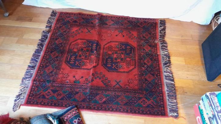 Kleedjes tapijten Perzisch antiek oud brocante loper, Huis en Inrichting, Stoffering | Tapijten en Kleden, Gebruikt, 50 tot 100 cm